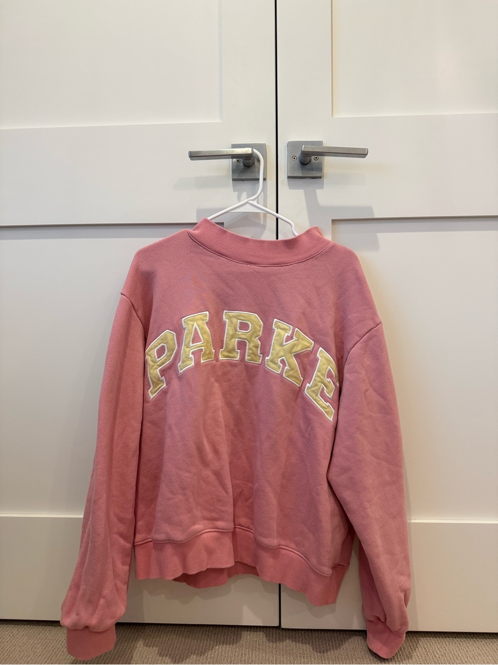 Parke Pink & Yellow Mockneck & Shorts Set - Picture 2 of 7